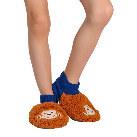 NEW K.Bell Kid's Sherpa Slippers | 2 Pack | Size L - Picture 7 of 8